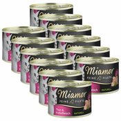 Miamor Feine Filets Naturell tuna in rakovica 12 x 156 g