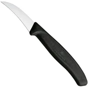 Victorinox Ukrivljeni nož za zelenjavo, dolžina 60/162 mm - črn