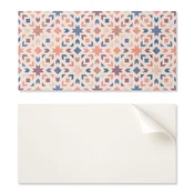 shumee Komplet PVC ploščic z vzorcem, samolepilnih, za spalnico, geometrijski vzorci v harmoniji, 6x60x30 cm