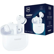 3MK Hardy LifePods Pro wireless headphones Bluetooth 5.3 ANC white