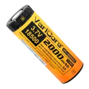 Baterijska celica VC-2000C 18500 Li-ion 3,7 V 2000 mAh