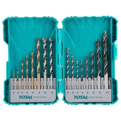 Total Vrtalniki TACSDL11601 Drill bits, combination set, 16pcs, 16pcs drill bits for iron, concrete and wood