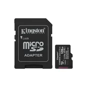 Memorije kartice KINGSTON SDCS3/128GB/microSDXC/128GB/Class10 U1/150MB/s + adapter