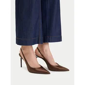 Nine West Čevlji z visoko peto EO-TS6380-1 Rjava