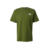 THE NORTH FACE Majica REDBOX zelena/črna/bela