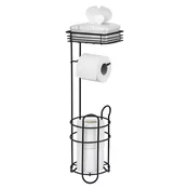 WENKO 71451800 - Držac toalet papira 16x59 cm crni