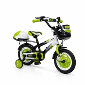 Decija bicikla 12“ Fitness Crno-Zeleni