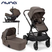 nuna® otroški voziček 4v1 demi™ next z rolko + pipa™ next chestnut + isofix baza next