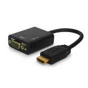 SAVIO savio cl-23 video kabelski adapter 0,5 m vga (d-sub) hdmi tip a (standard) črn