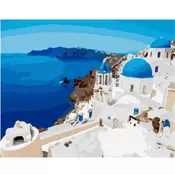 Dijamantski mozaik Santorini, 40?50 cm