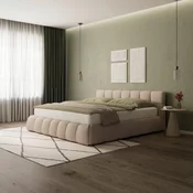 Bessagi Home oblazinjena postelja Marija (180x200cm), rjava