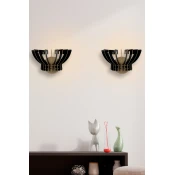 Opviq Zidna lampa E27 Max 40W, Crna