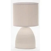 SVJETILJKA STOLNA KERAMICKA STONE LIGHT BROWN 001478