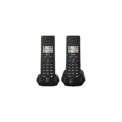Gigaset Brezžični telefon GIGASET Pure 200 Duo, črne barve