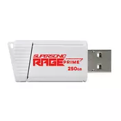 Patriot Supersonic Rage Prime memorijski kljuc, USB 3.2, 250 GB, 600 MB/s (PEF250GRPMW32U)