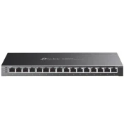 TP-Link SG2016P Omada 16-portno gigabitno pametno stikalo z 8 priključki PoE+