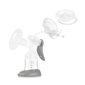 BabyOno set rezervnih delov za prsno črpalko ANATOMY MED KIT I - silikonska membrana + pokrov