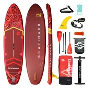 shumee Deska SUP DRSLARKA Prana Magma rdeča 350x89x15 cm (11'6'') joga