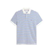 TOMMY HILFIGER Majica Regular Fit Fluid kraljevo modra/bela