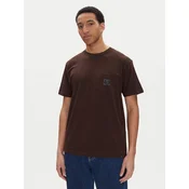 DC Shoes Majica ADYZT05377 Rjava Heritage Fit