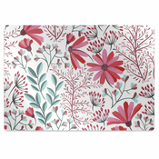 Decormat Podloga za pisarniški stol Floral pattern 140x100 cm 2 cm