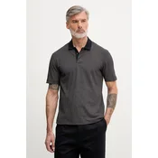 Armani Exchange polo majica moška iz bombaža z elastanom