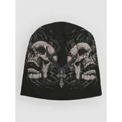 Affliction Decimation Beanie black lava wash