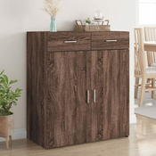 Komoda boja smedeg hrasta 80x42,5x93 cm od konstruiranog drva