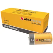 AgfaPhoto AgfaPhoto Professional LR14 baby (c) baterija alkalno-manganov 1.5 V 10 kos, (20641708)