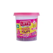Lets kineticki pesak sa modlom, 130g: pink