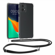 Prozoren ovitek za Motorola Moto G84 5G - prozorna - 57284