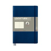 LEUCHTTURM1917 Mala bilježnica LEUCHTTURM1917 Paperback Softcover Notebook - B6+, meki povez, točkasti papir, 123 stranice - Navy