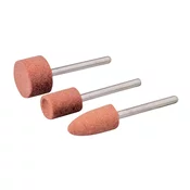 Silverline Rotacijsko orodje 9,5/15,8 mm - 3 kom Srebrni aluminijev oksid