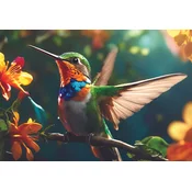 Interdruk - Puzzle Ptica Kolibri - 250 kosov