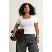 Trendyol Curve Ženska bluza Tbbss26Af00049, bela