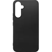 mobilNET silikonski ovitek Samsung Galaxy A55 5G, črn (mat)