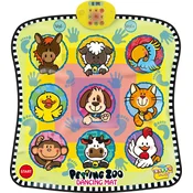 Prijetna podloga Twister Zoo z različnimi živalmi