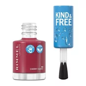 Rimmel Kind & Free Nail Polish 8ml 166 Cherry Chance
