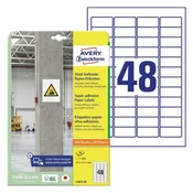 PAPIRNE ETIKETE S SUPER MOČNIM LEPILOM L7873-20