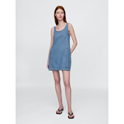 GAP Denim mini dress UltraSoft Americana - Womens