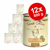 Varčno pakiranje Terra Canis 12 x 800 g - Mix zajec & divjačina