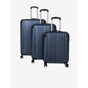 Travelite City 4w S,M,L Navy Set Modra