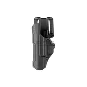 Blackhawk T-Series L2D Duty Holster for Glock 17/19/22/23/34/35 Left Side Black