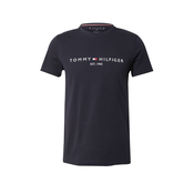 Tommy Hilfiger Majice s kratkimi rokavi TOMMY FLAG HILFIGER TEE Modra