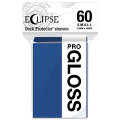 Štitnici za karte Ultra Pro - Eclipse Gloss Small Size, Pacific Blue (60 kom.)