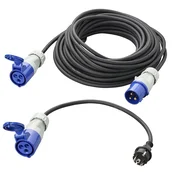 Northio CEE podaljšek 20M 3x2,5 mm z adapterskim kablom