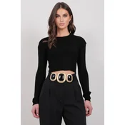 Trend Alacati Stili Ženska bluza Alc-X14924, Crna