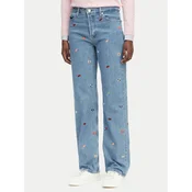 Tommy Jeans Jeans hlače Layla DW0DW23100 Modra Slim Fit