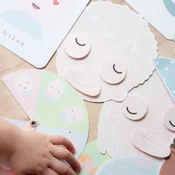 Its a moms world Set Edukativnih kartica za decu Emocije, vežbice i tocak osecanja