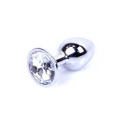 Gardj Europe Plug-Jewellery Silver PLUG – prozoren